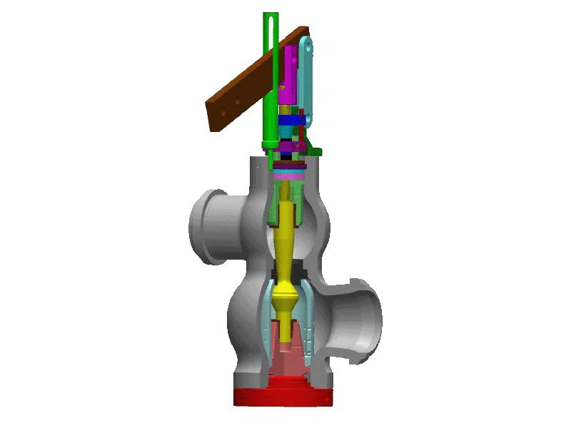 Flange Pressure Reducing/Pressure Relief Valve for Water